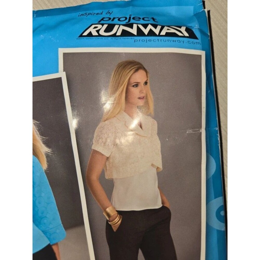 Simplicity Jacket Pattern 2652 Project Runway Sizes 6-14 - Picture 2 of 5